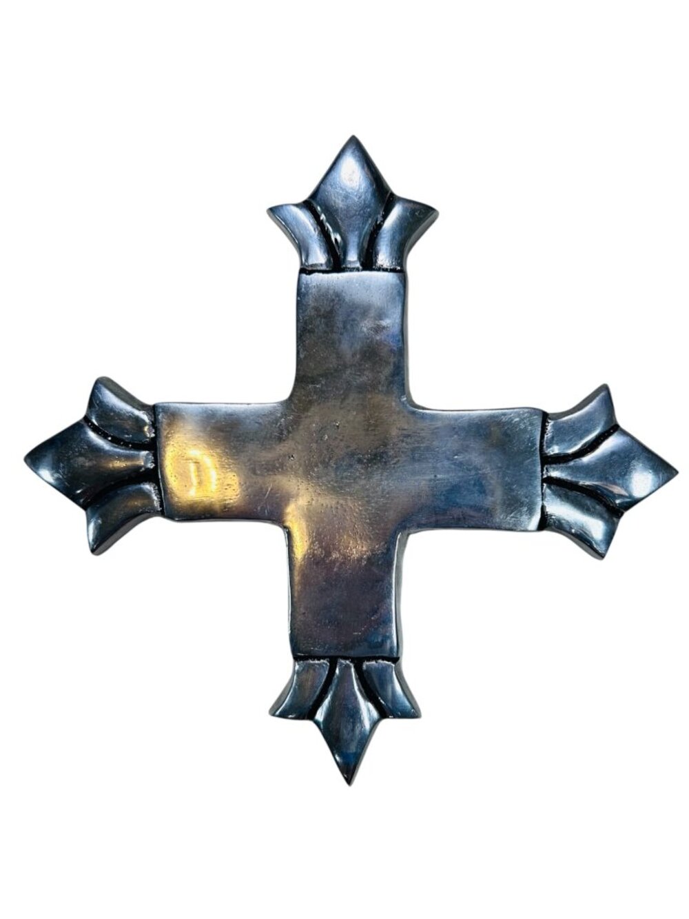 The Boozell Collection Cross Silver Decoration Wall Hanging Collectible